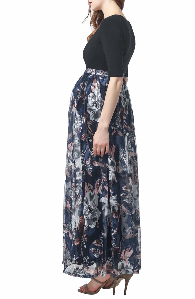 Kimi and Kai Annabelle Maternity Dress, Alternate, color, 