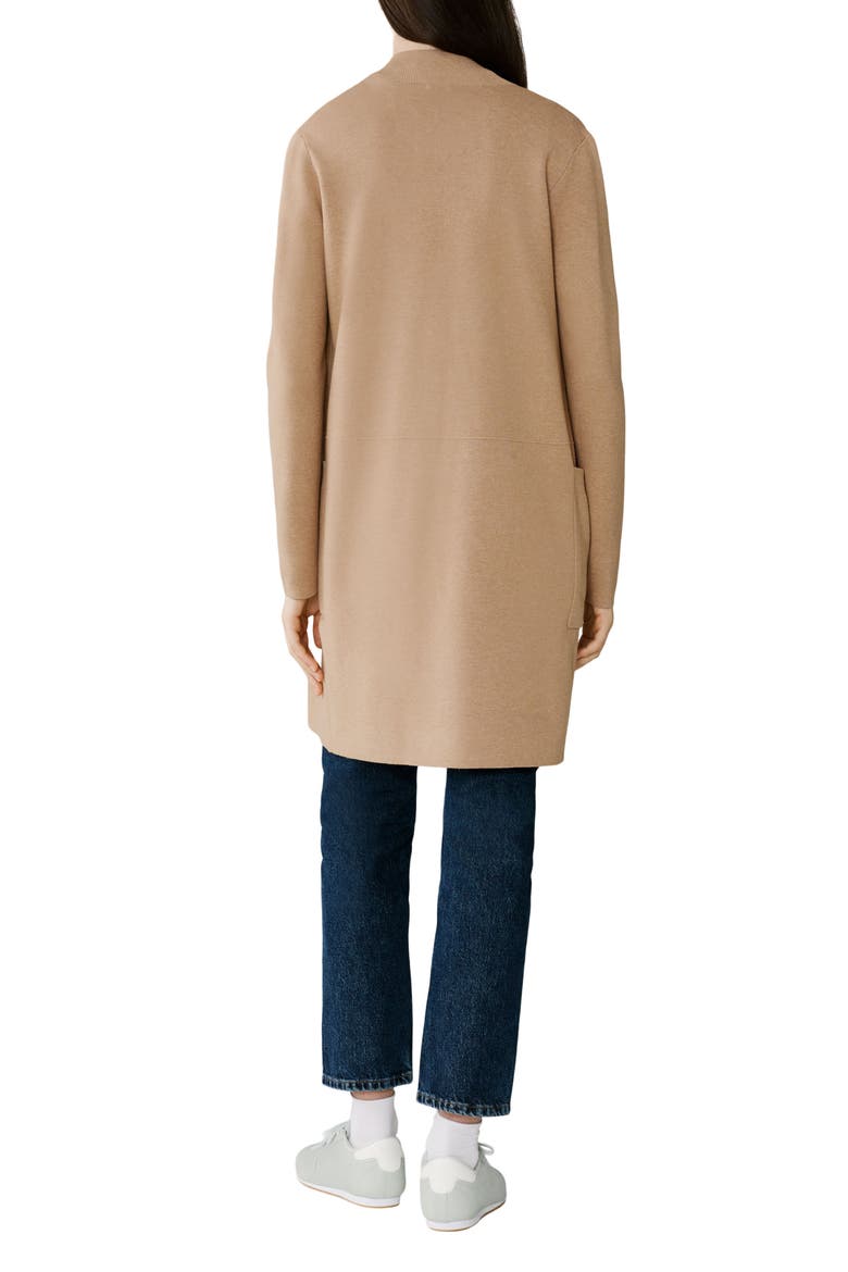 Benela Longline Jacket, Alternate, color, TEAK
