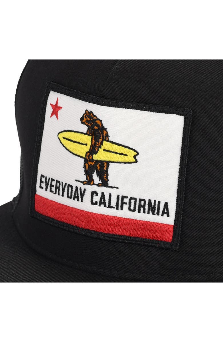 Everyday California Shores Snapback Hat, Alternate, color, Charcoal