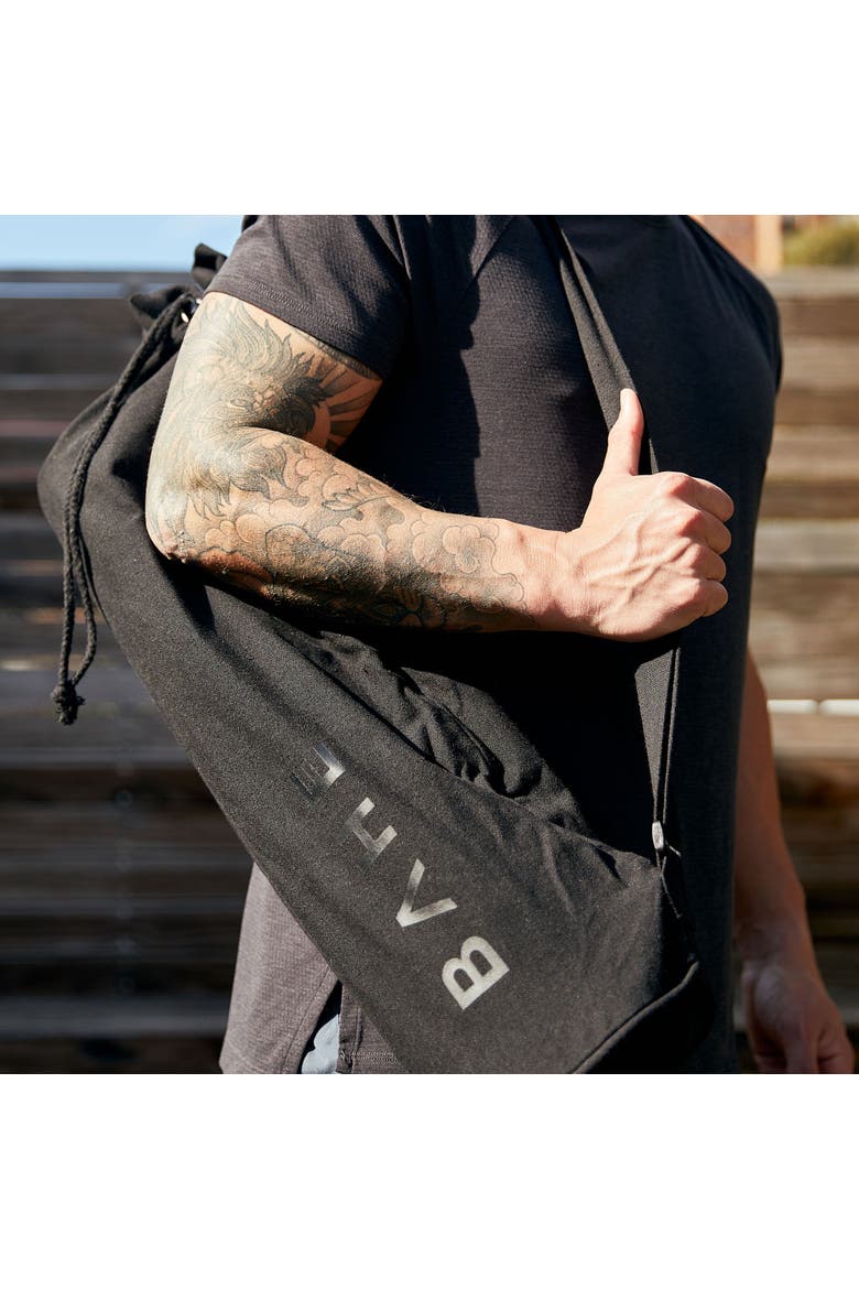 Essential Yoga Mat Bag, Alternate, color, Anthracite