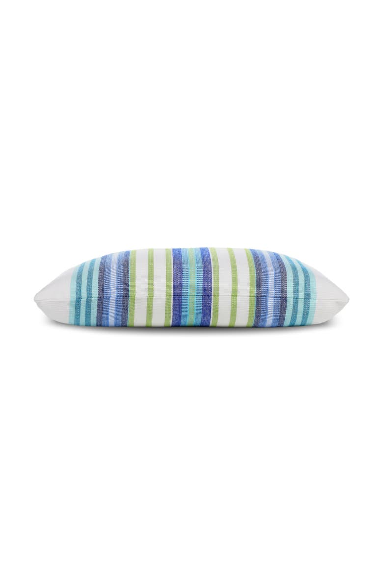 Elaine Smith Summer Stripe Indoor 
Outdoor Woven Accent Pillow, Alternate, color, Summer