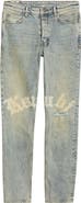 Ksubi Chitch Sture Trashed Idols Slim Tapered Leg Jeans