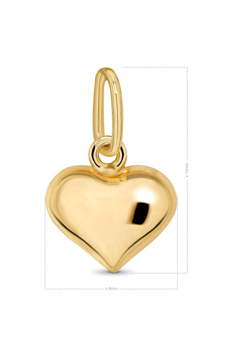 DEVATA Sweet Heart Pendant in 14K Gold, Alternate, color, Yellow Gold