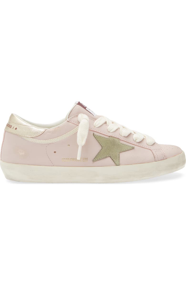 Golden Goose Super-Star Sneaker, Alternate, color, Light Pink/ Ice/ Platinum