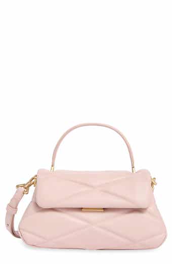 Small Grace Quilted Leather Top Handle Bag