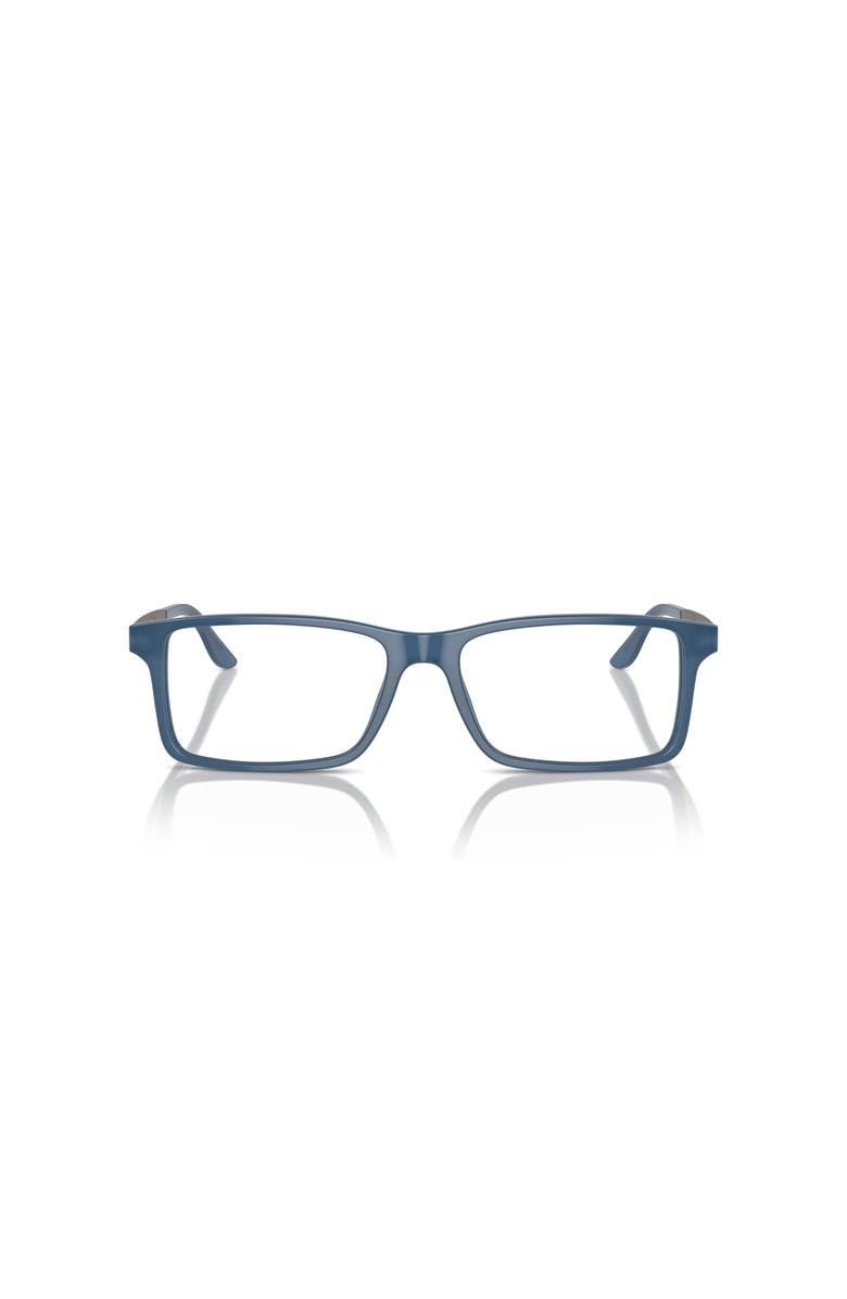 Ralph Lauren 55mm Rectangle optical glasses, Alternate, color, Blue
