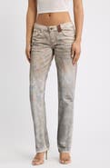 JADED LONDON Rider Low Rise Wide Leg Jeans