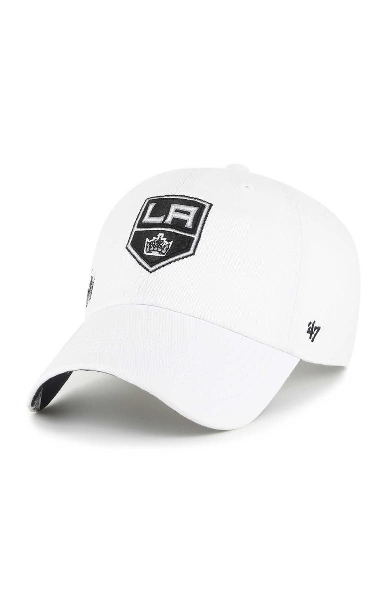 '47 Women's '47 White Los Angeles Kings Confetti Clean Up Adjustable Hat, Alternate, color,