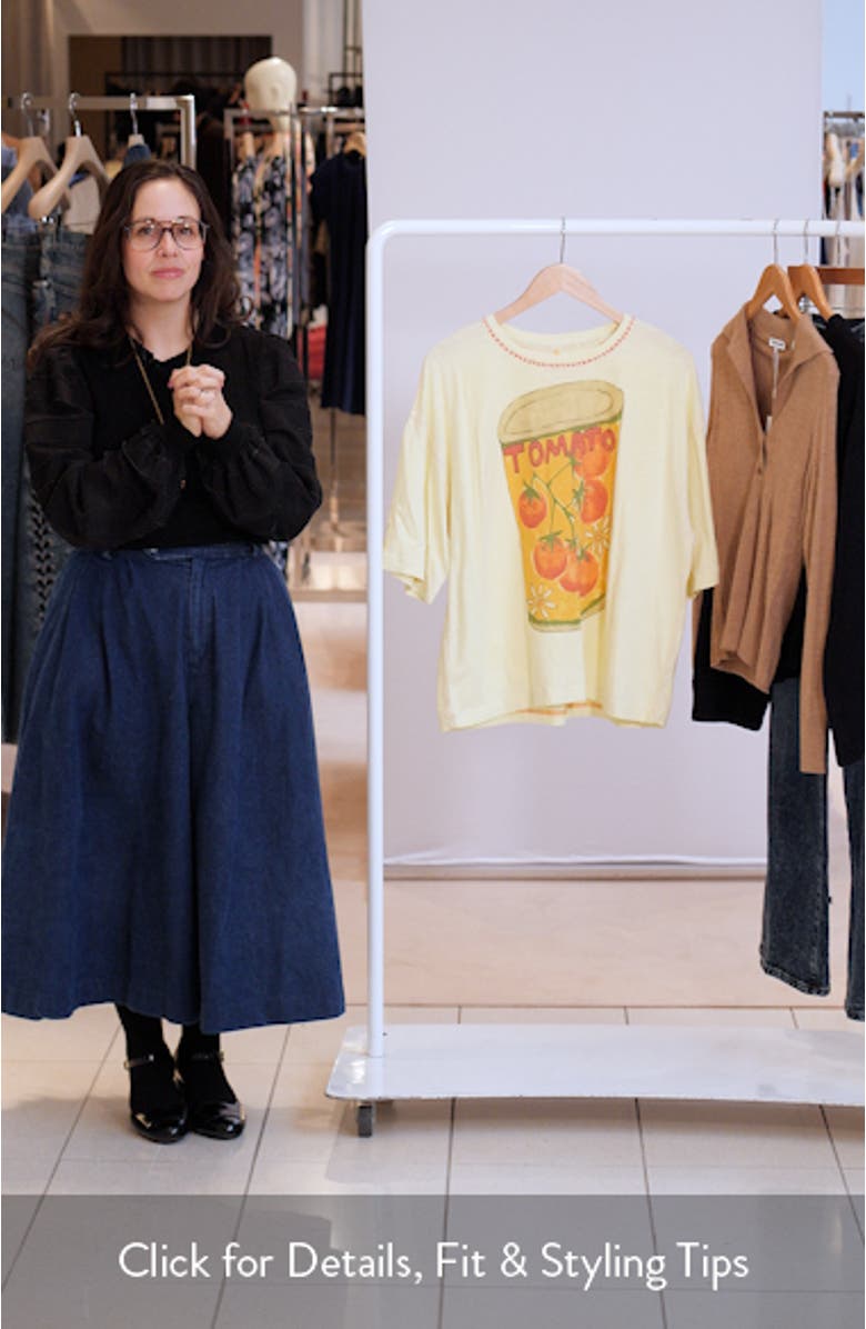 In Spring Cotton Graphic T-Shirt, sales video thumbnail