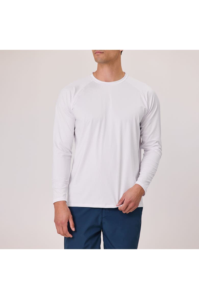 Men's Long Sleeve Outbound Tee, Alternate, color, Classic White