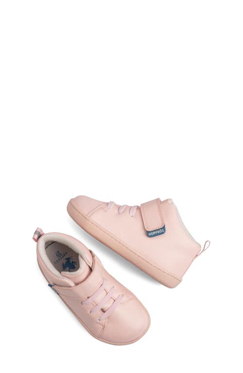 Hopfrög Kids Kids' Smart Walker High Top Sneaker In Pink Light