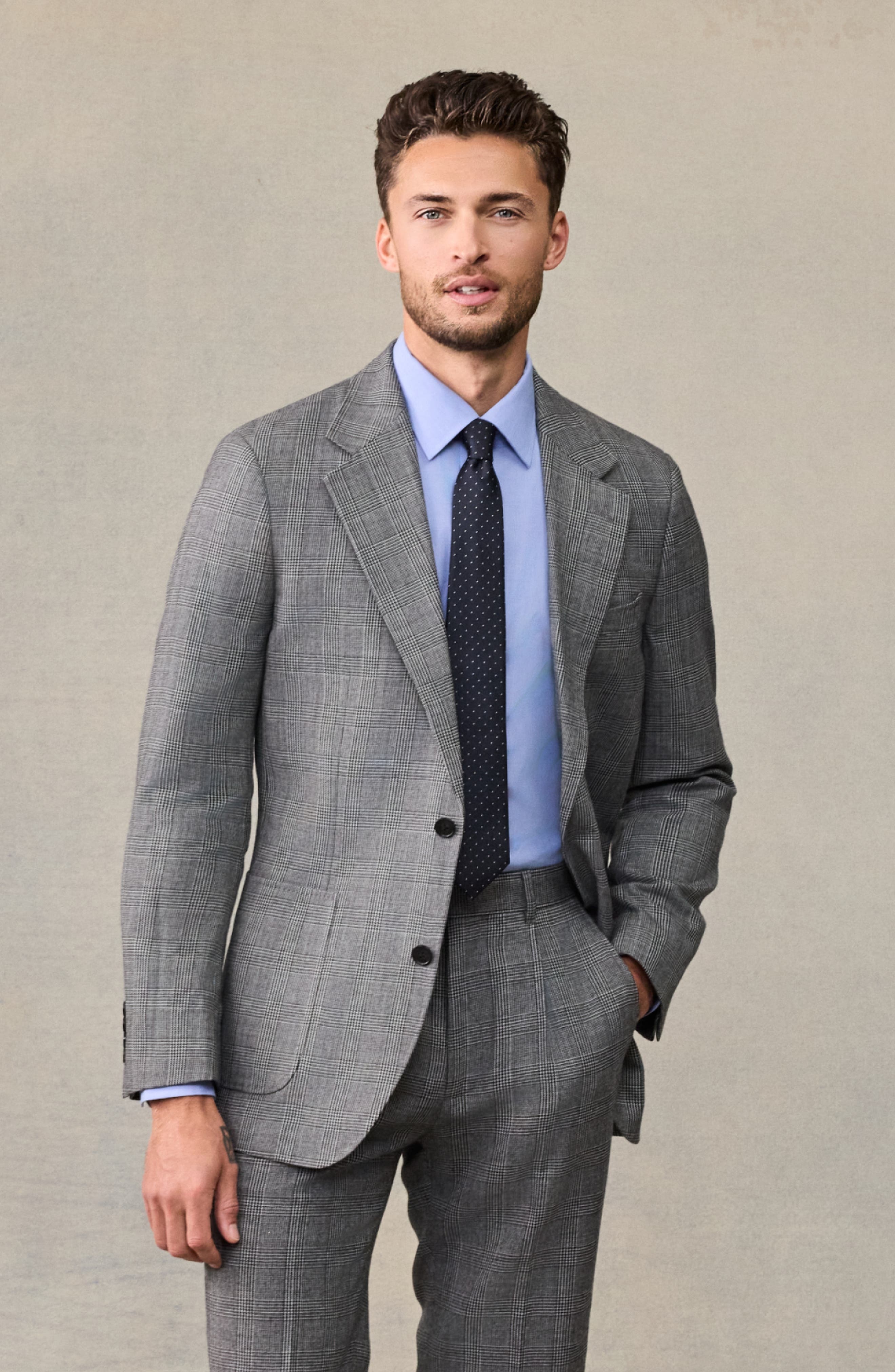 Grey Plaid