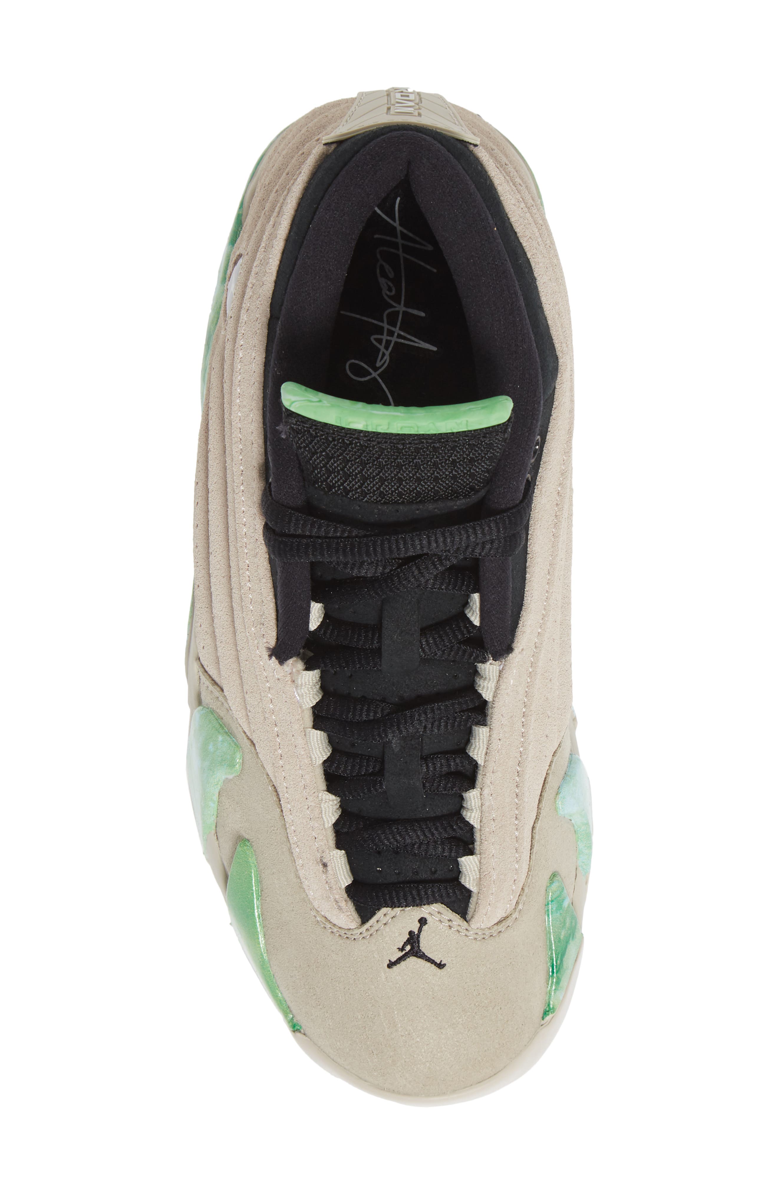 Jordan x Aleali May Air Jordan 14 Low Sneaker, Alternate, color, 