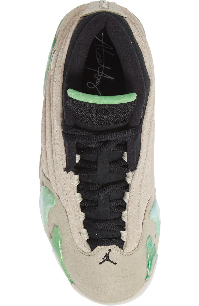 Jordan x Aleali May Air Jordan 14 Low Sneaker, Alternate, color,