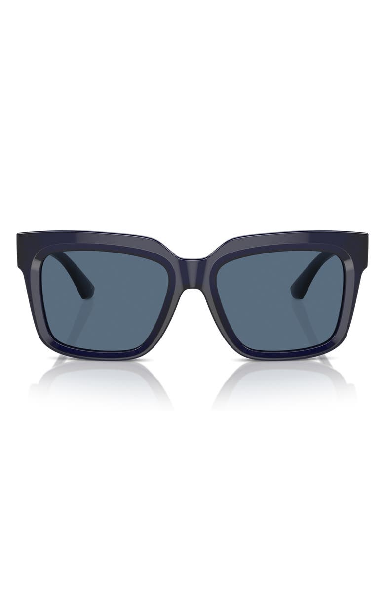 Burberry 54mm Square Sunglasses, Main, color, Blue