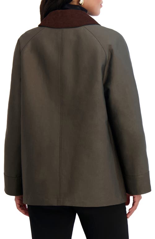 Tahari Taylor Barn Jacket In Green
