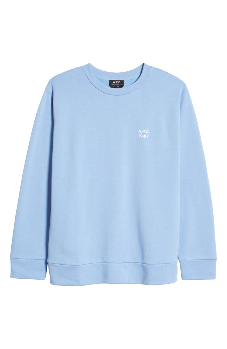A.P.C. Men's Mike Logo Crewneck Sweatshirt, Alternate, color,