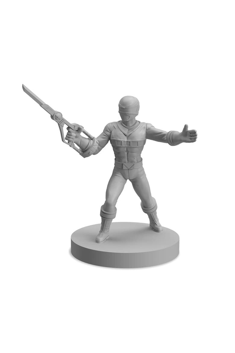 Power Rangers Roleplaying Miniatures Set 2, Alternate, color, Multicolored