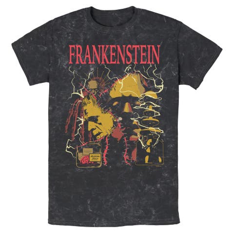 Mens Universal Monsters Abnormal Brain Experiment T Shirt