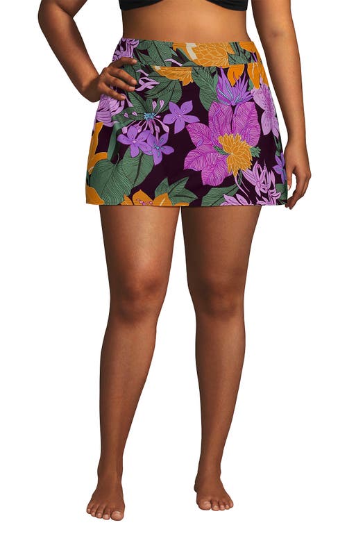 LANDS' END LANDS' END PLUS SIZE TUMMY CONTROL SWIM SKIRT