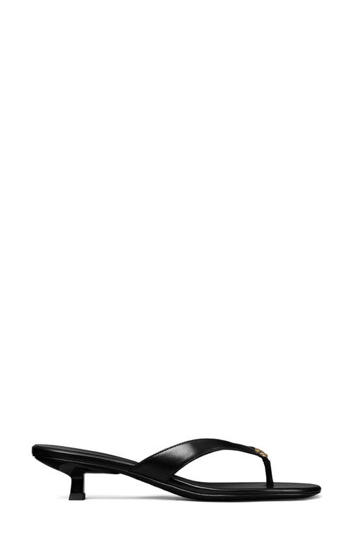 Tory Burch Capri Kitten Heel Thong Sandal In Multi
