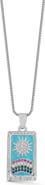 SPHERA MILANO The Sun Tag Pendant Necklace