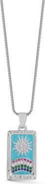 SPHERA MILANO The Sun Tag Pendant Necklace