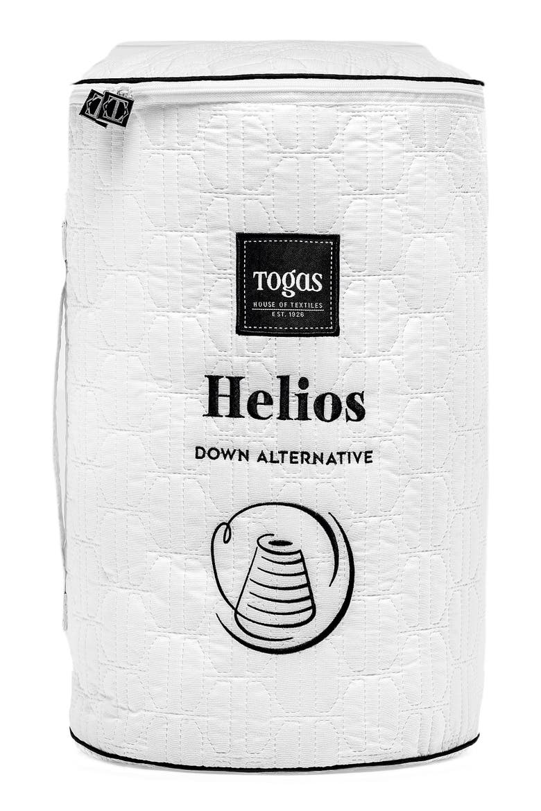 Helios comforter, Alternate, color, White