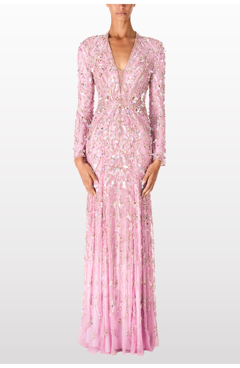 Jenny Packham Kaia Gown, Alternate, color, Parma Violet