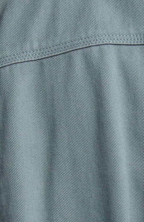 Wit & Wisdom Cotton Twill Utility Jacket In Dusty Slate