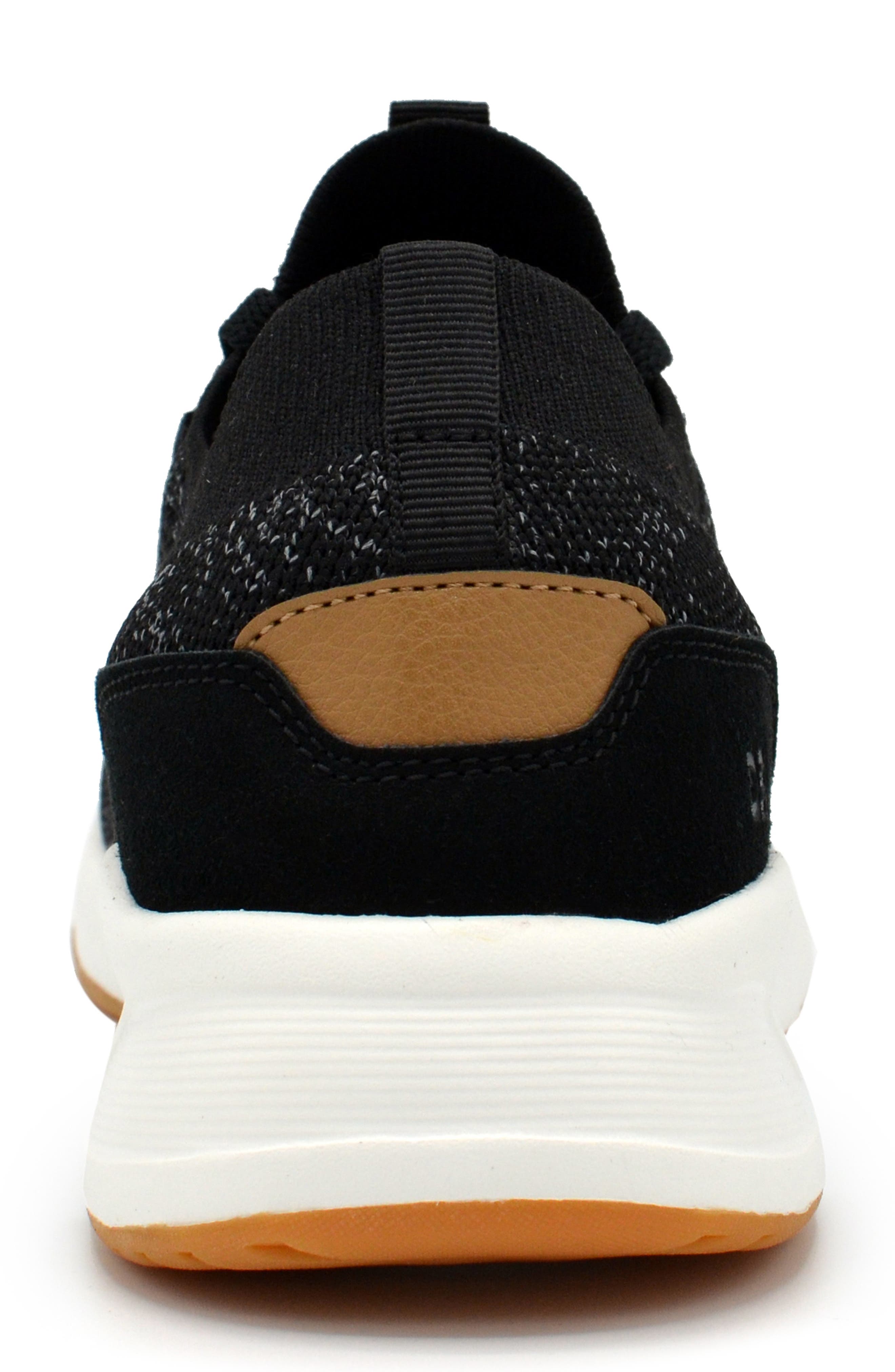 DELO Go Green Knit Running Shoe, Alternate, color, Black