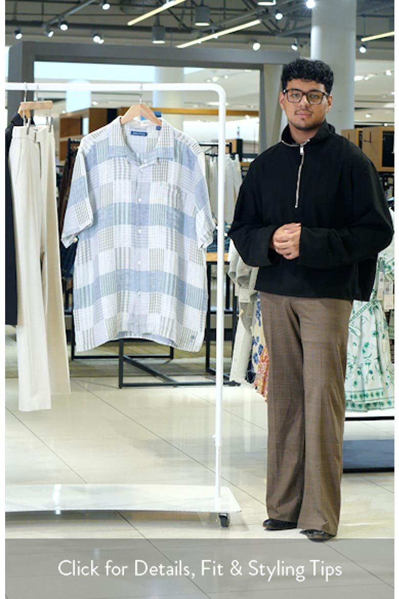 Patchwork Sands Linen & Cotton Camp Shirt video