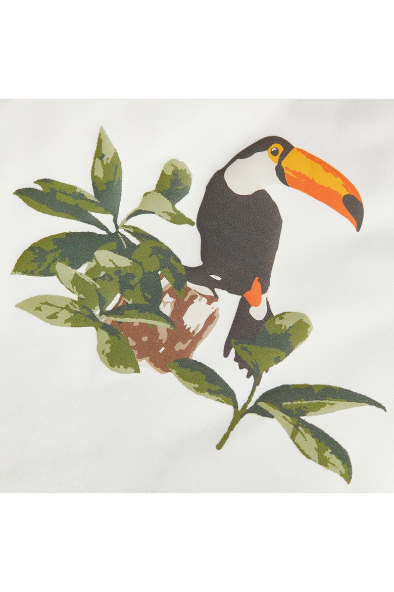 Long Sleeve Shirt and Trunks Swim Set, Alternate, color, Island Toucan