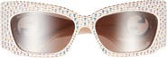 Gucci 62mm Rectangular Sunglasses