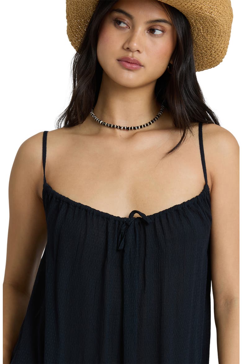 Beach Song Cover-Up Sundress, Alternate, color, BLACK SANDS