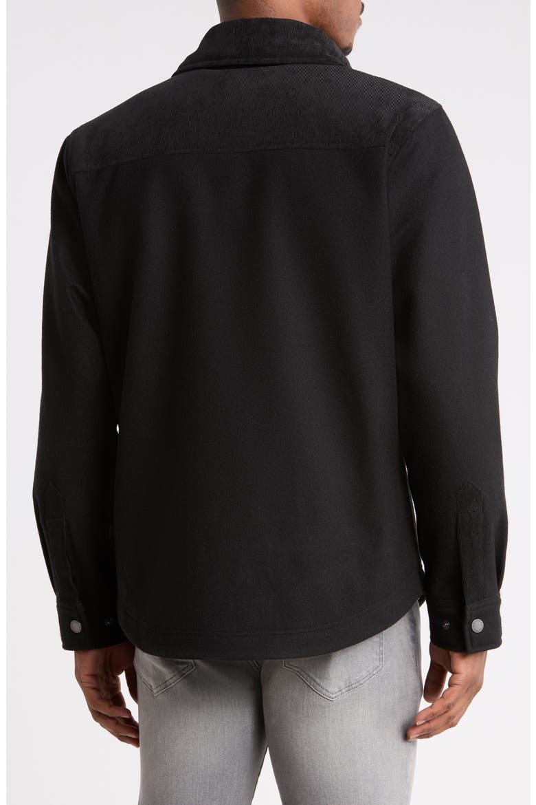 Timberline Hybrid Shirt Jacket, Alternate, color, BLACK-81969
