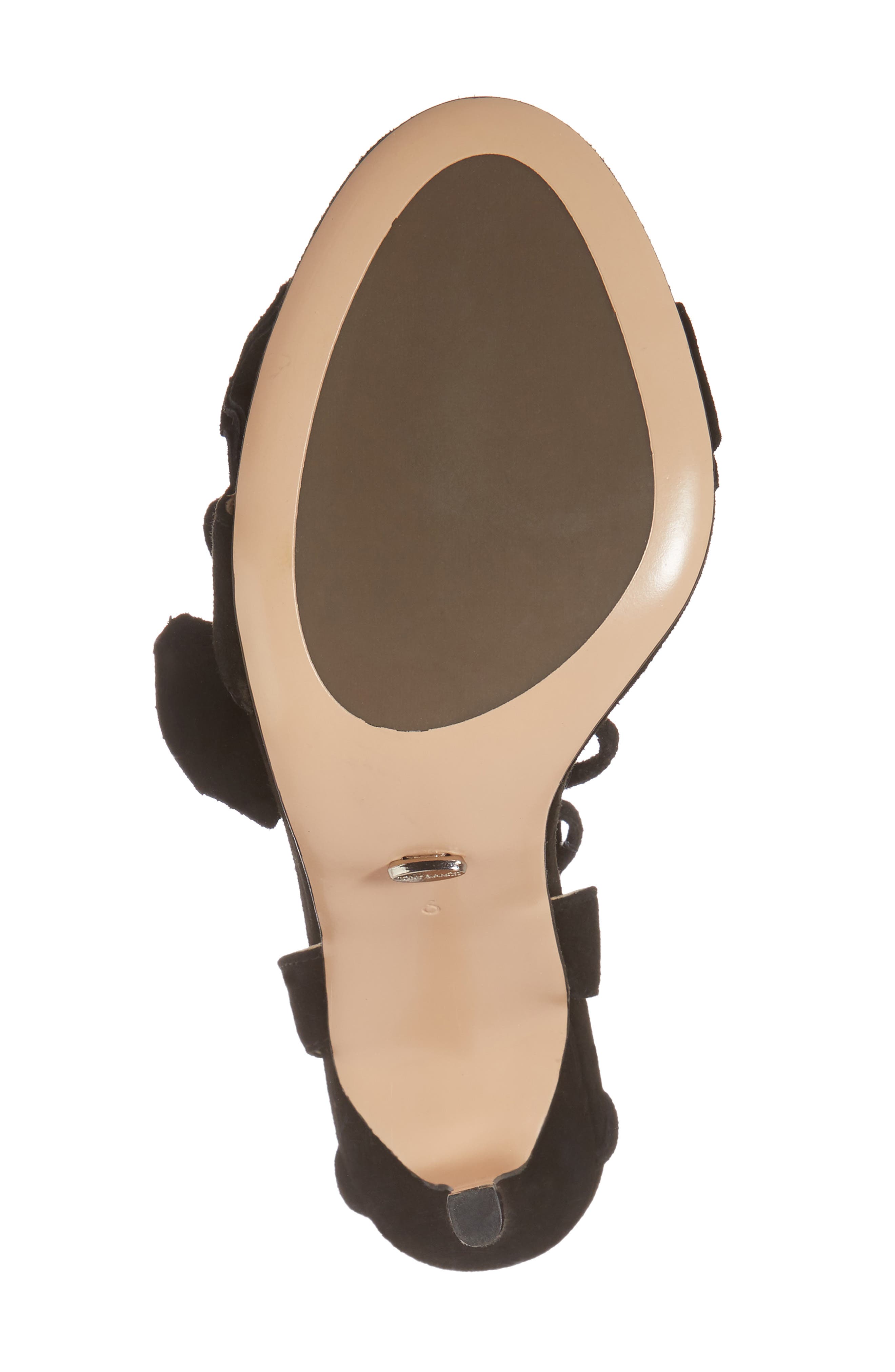 Tony Bianco Kalipso Ruffled Wraparound Sandal, Alternate, color, 