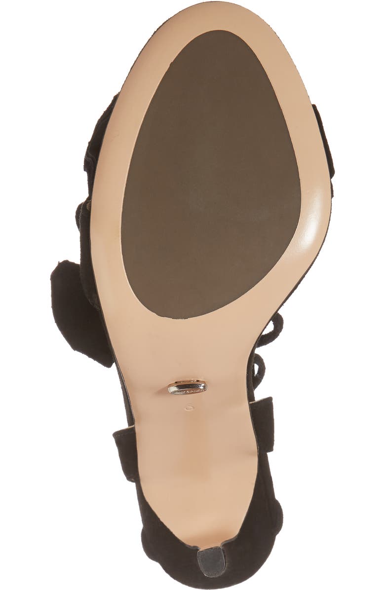 Tony Bianco Kalipso Ruffled Wraparound Sandal, Alternate, color,