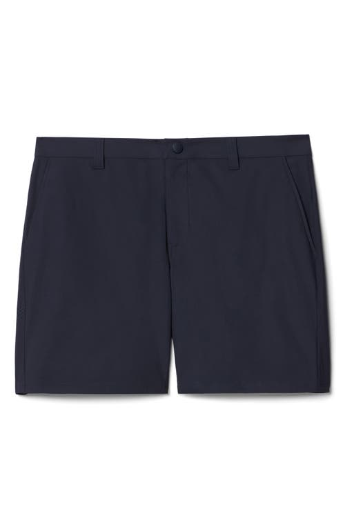 Rhone 7 Commuter Regular Fit Shorts In True Navy