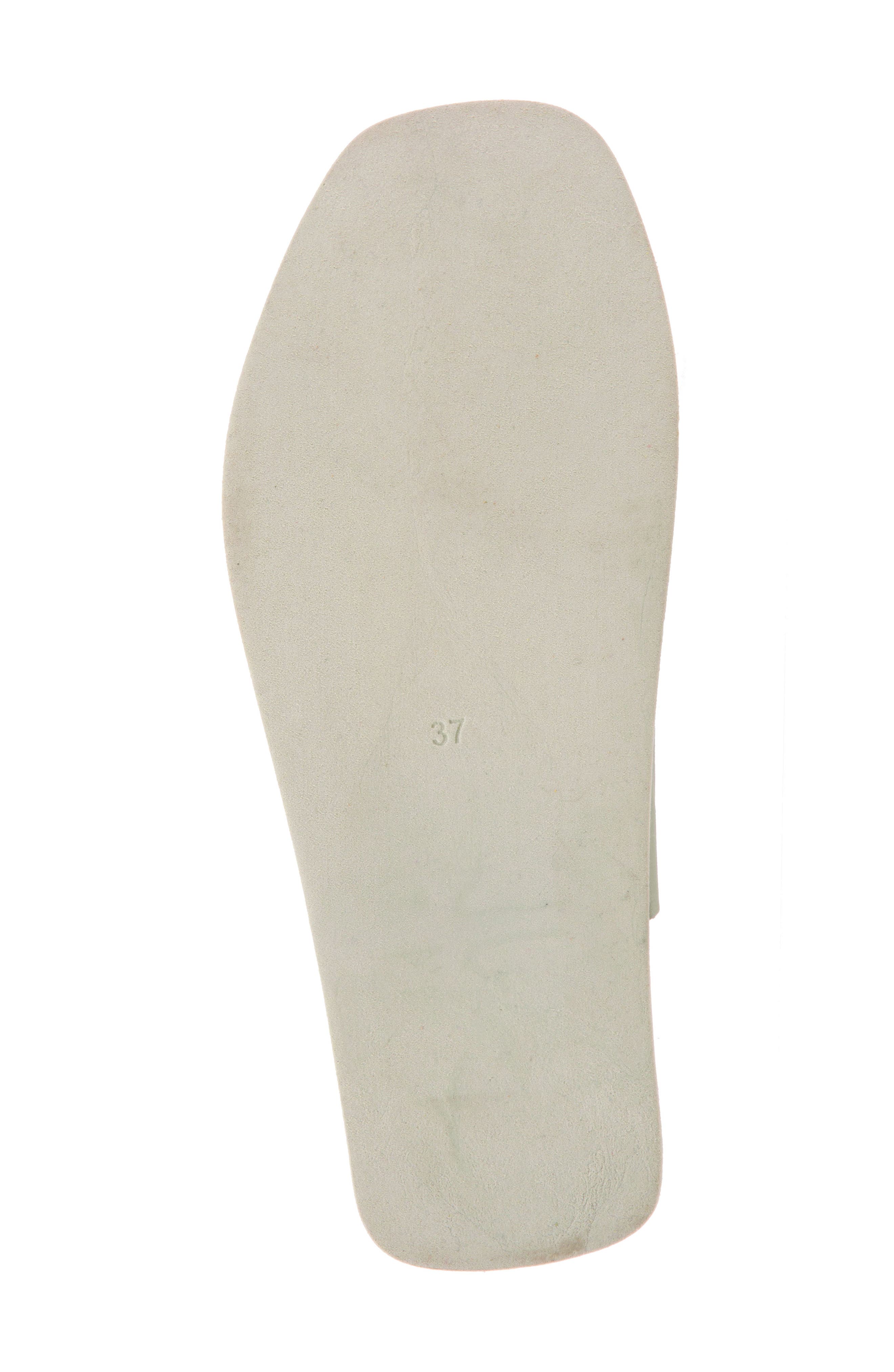 Jesse Slide Sandal, Alternate, color, PALE GREEN