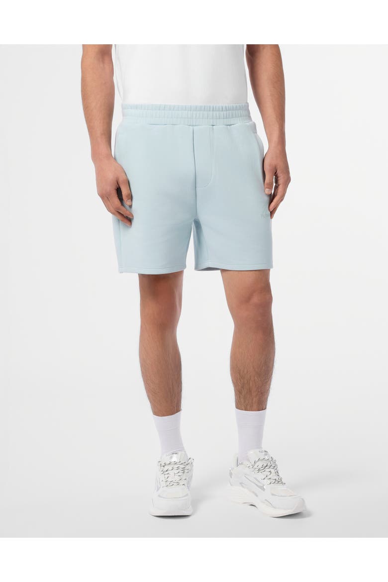 Pique Jogging Shorts Icon Men, Main, color, lightblue