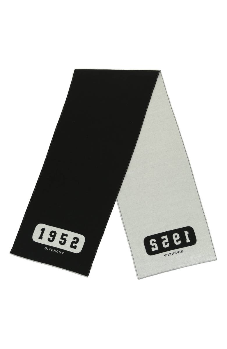 Givenchy College Reversible Muffler Scarf, Alternate, color, 