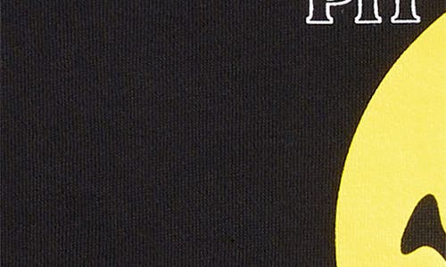 Market Smiley® All Four Cotton Blend Hoodie In Black