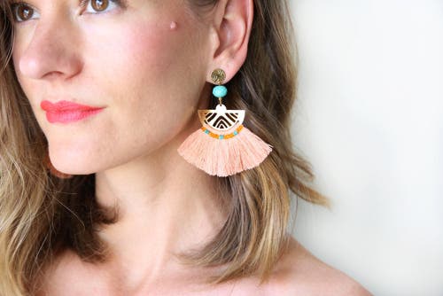 Fosterie Love Earrings In Red