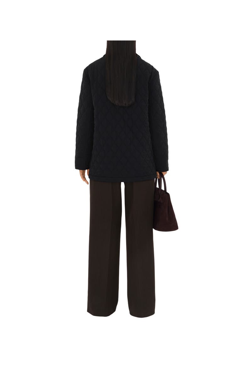 Burberry Quilted Nylon Barn Jacket, Alternate, color, 