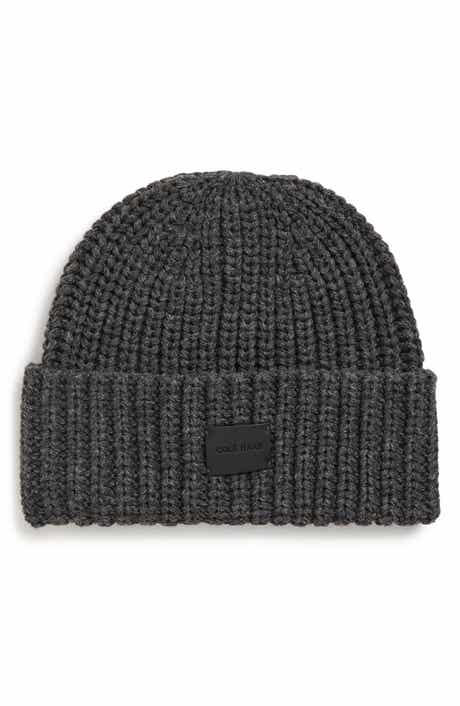 Cole Haan Chunky Stitch Knit Beanie