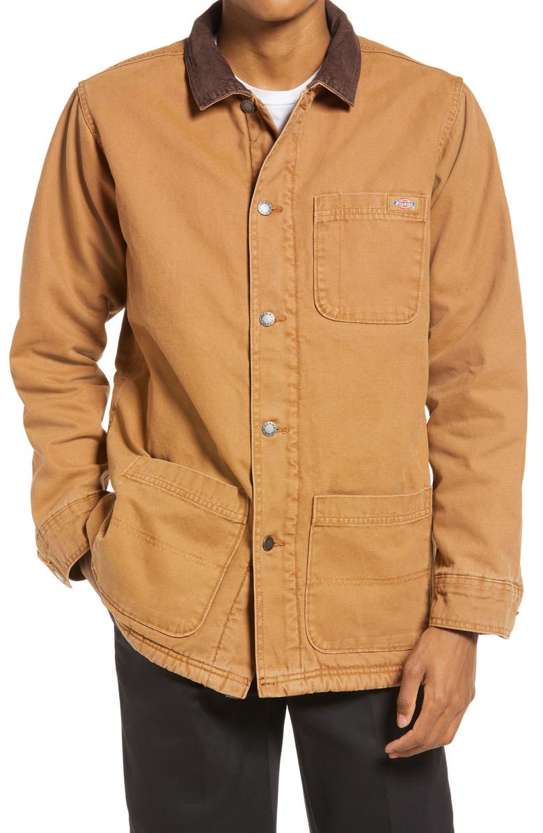 Dickies Duck Cotton Canvas Chore Jacket, Alternate, color,