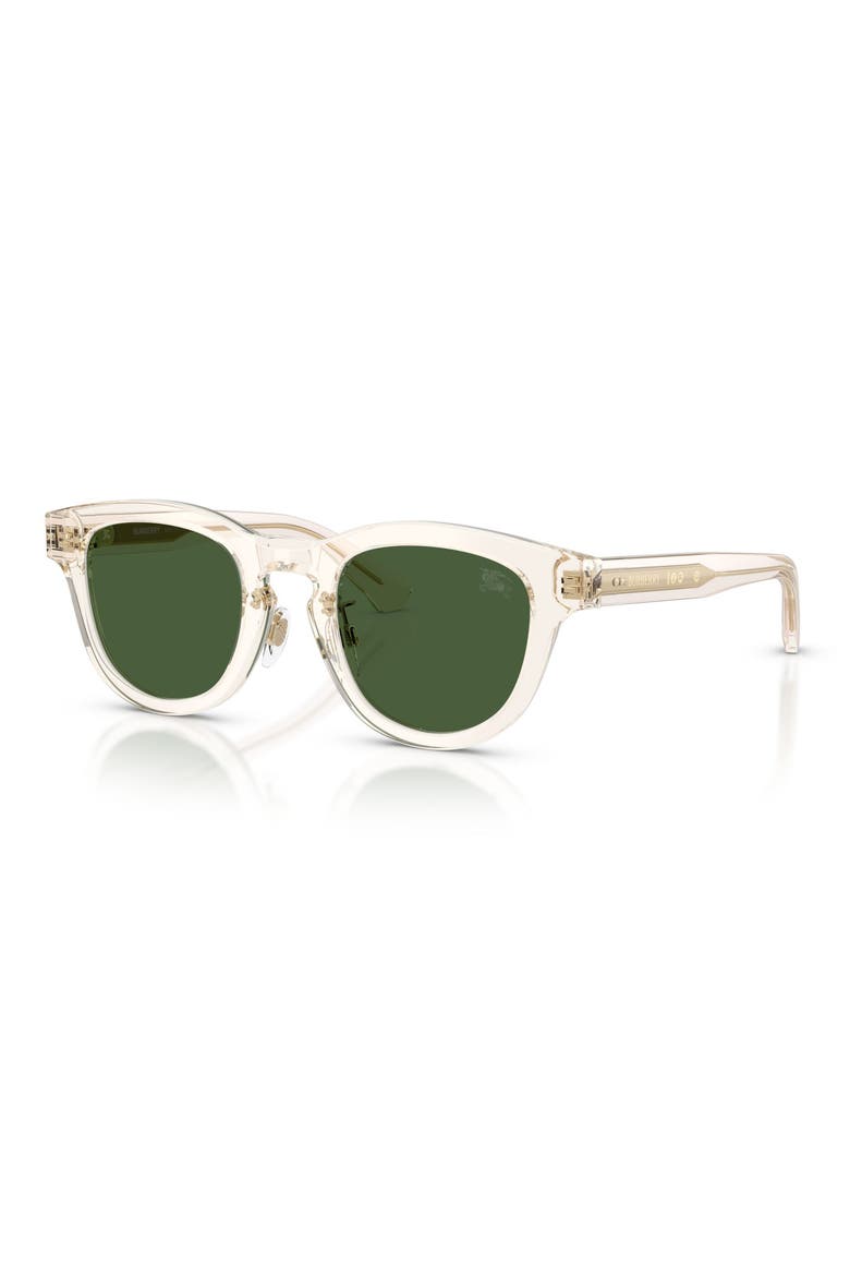 48mm Phantos Sunglasses, Alternate, color, YELLOW / DARK GREEN