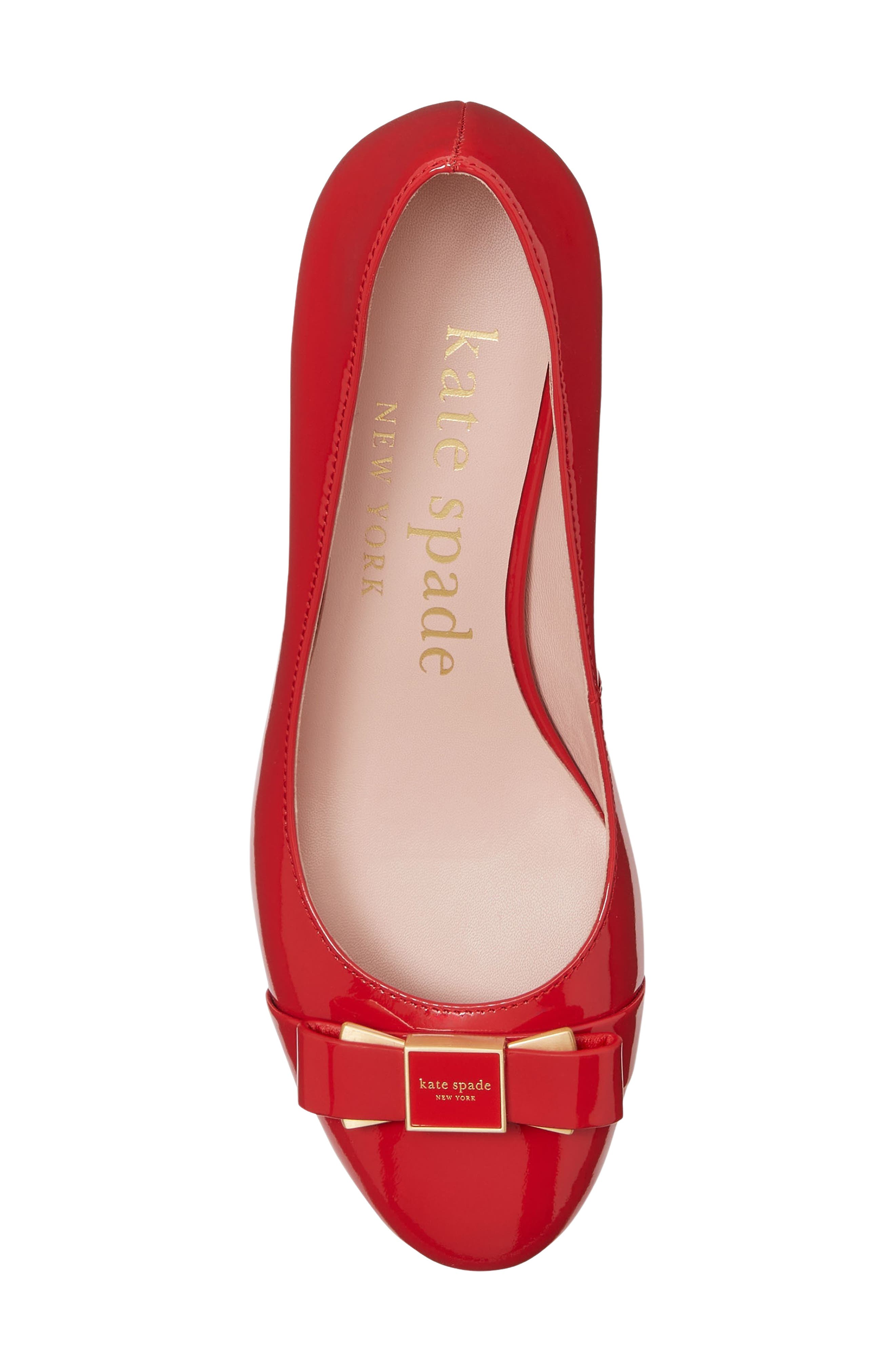 Kate Spade New York bowdie ballet pump, Alternate, color, 