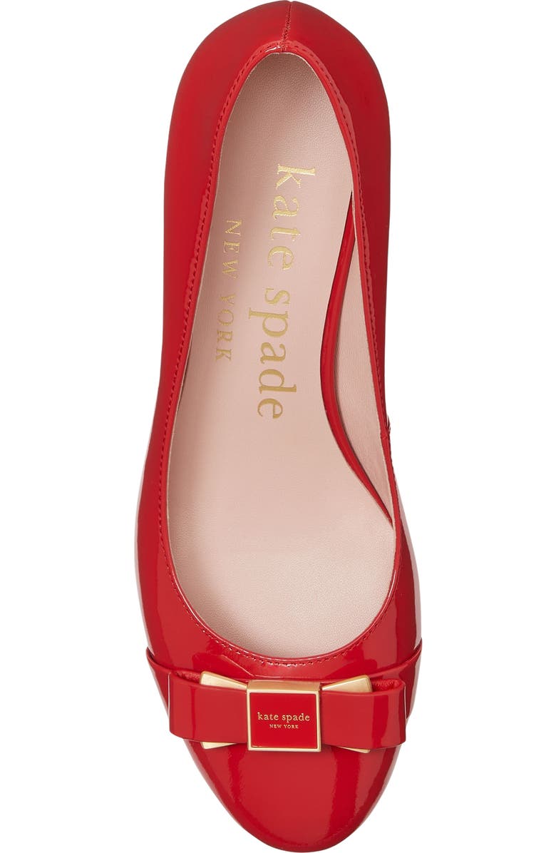 Kate Spade New York bowdie ballet pump, Alternate, color,